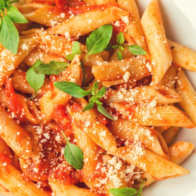 Junior's Penne Plate.