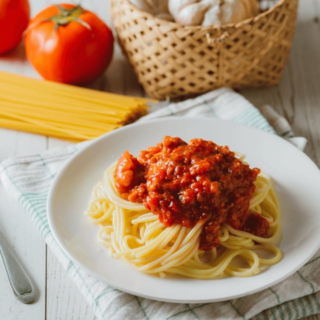 Junior's Spaghetti Plate.