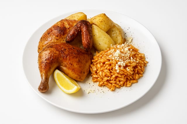 Baked Chicken Oregano.