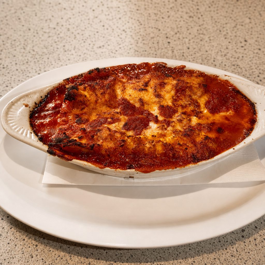 Cheese Manicotti.