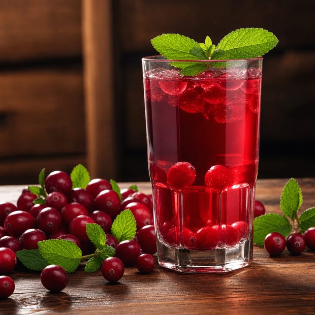 Cranberry Juice.