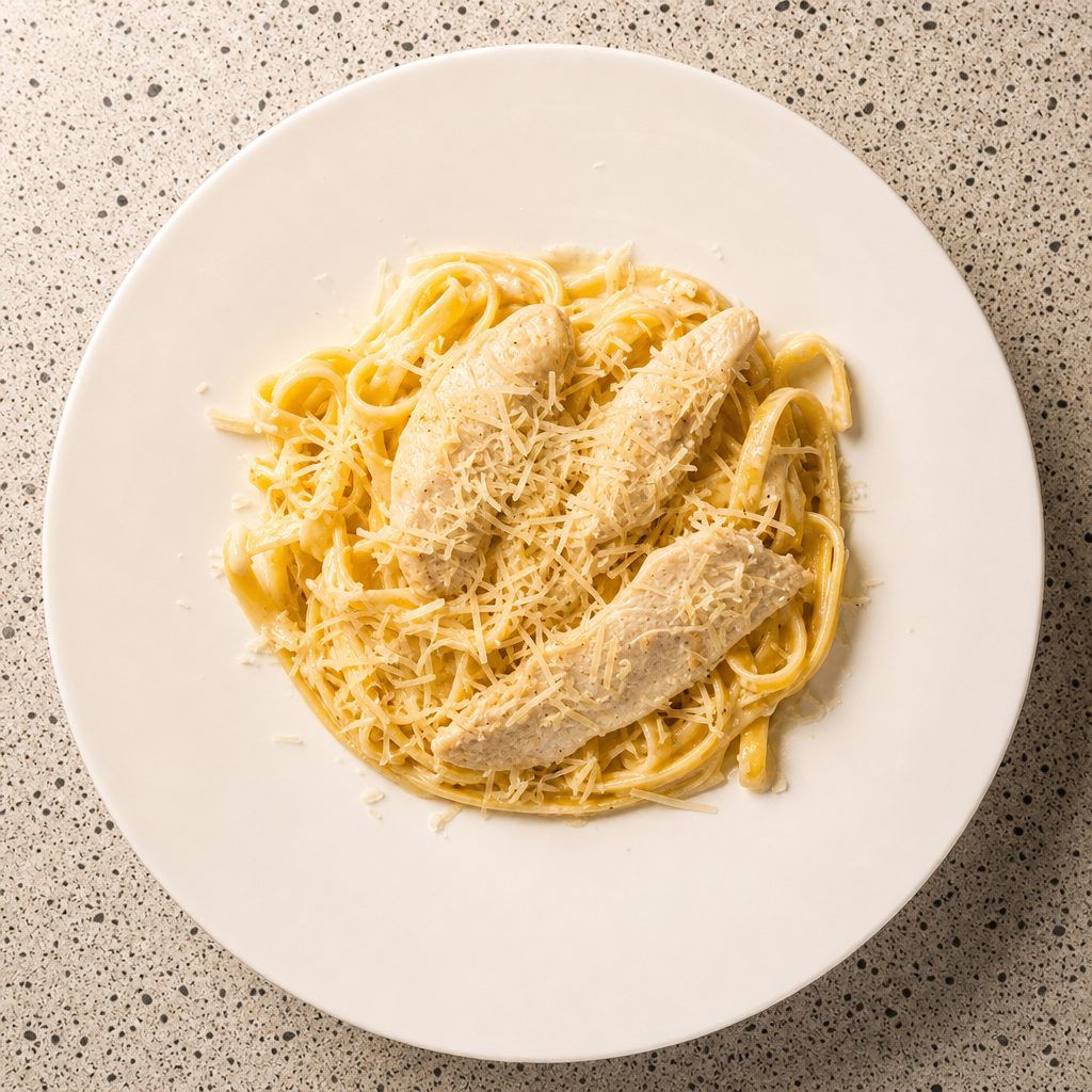 Fettuccini Alfredo.